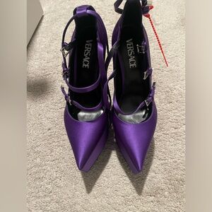 Versace Wedge heels never worn. Size 38.5